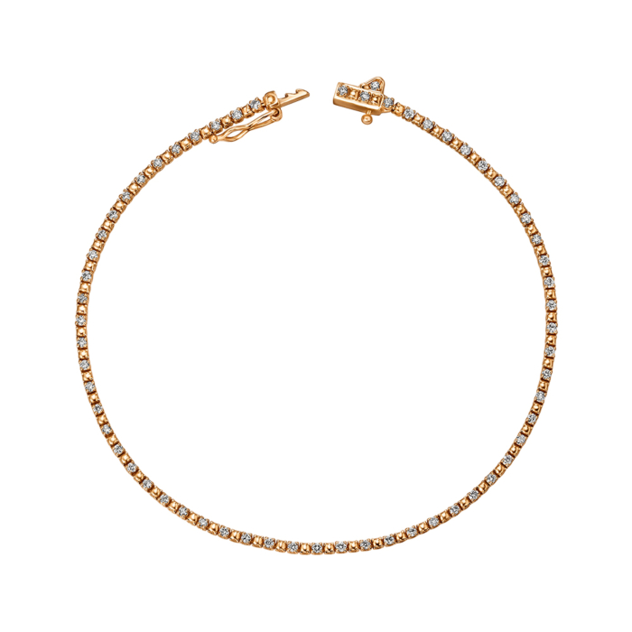 Золотий браслет з діамантами P-SY01877-K/01/8582