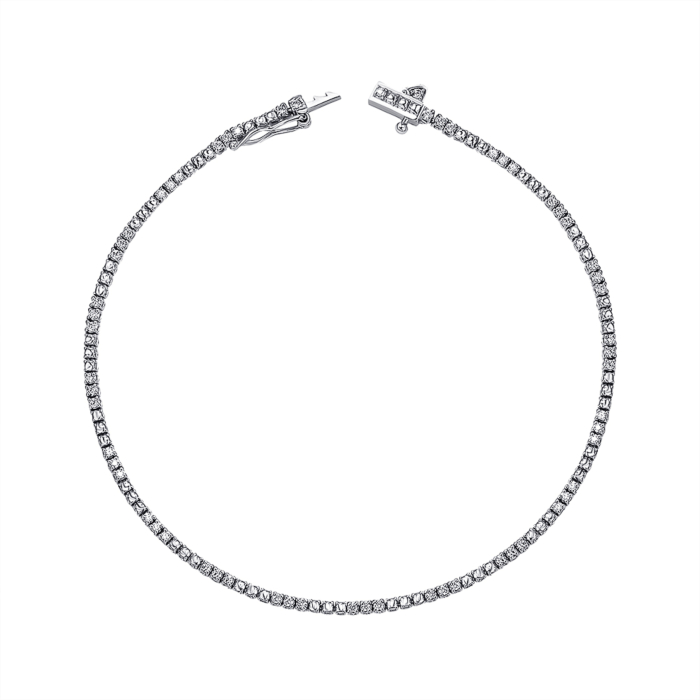 Золотий браслет з діамантами. Артикул P-SY01879-B/02/9779