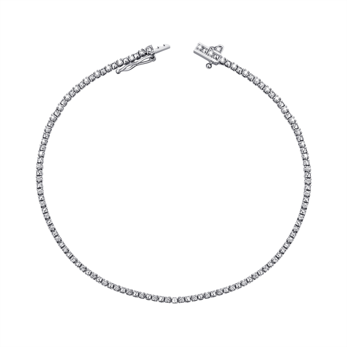 Браслет з білого золота з діамантами P-SY01882-B/02/8582