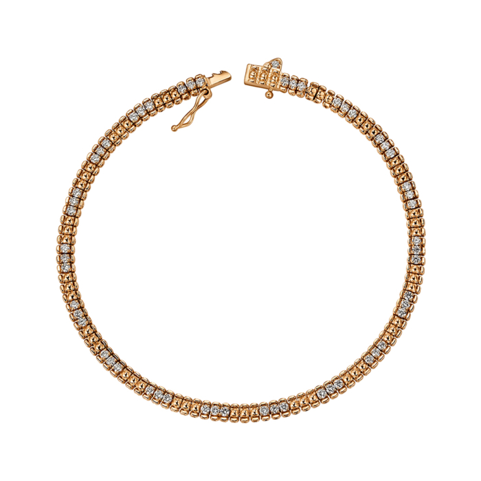 Золотий браслет з діамантами P-SY01884-K/01/9223