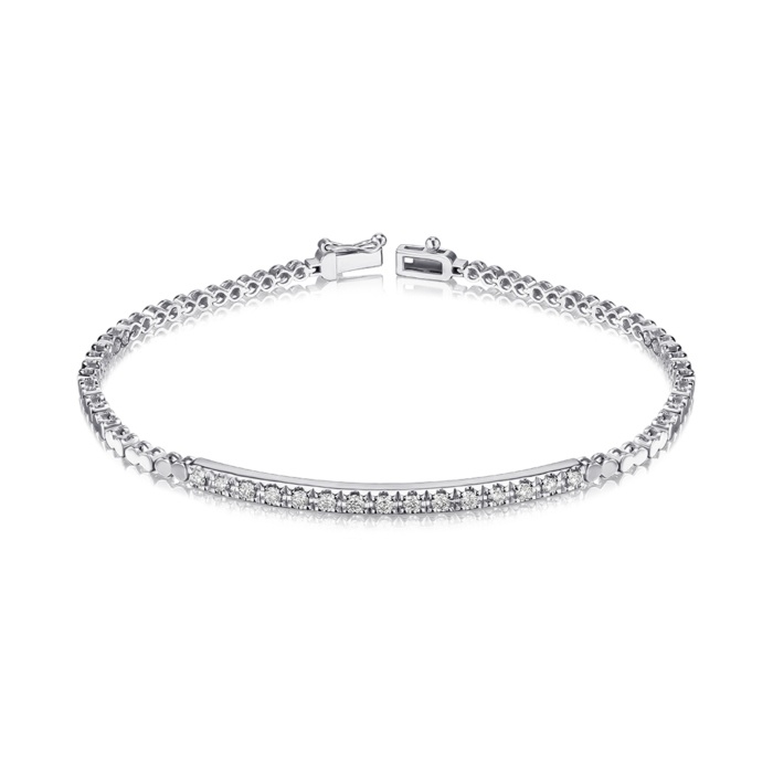 Золотий браслет з діамантами P-SY01901/02/9022