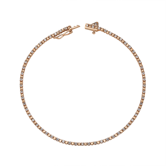 Золотий браслет з діамантами P-SY02013-K/01/8582