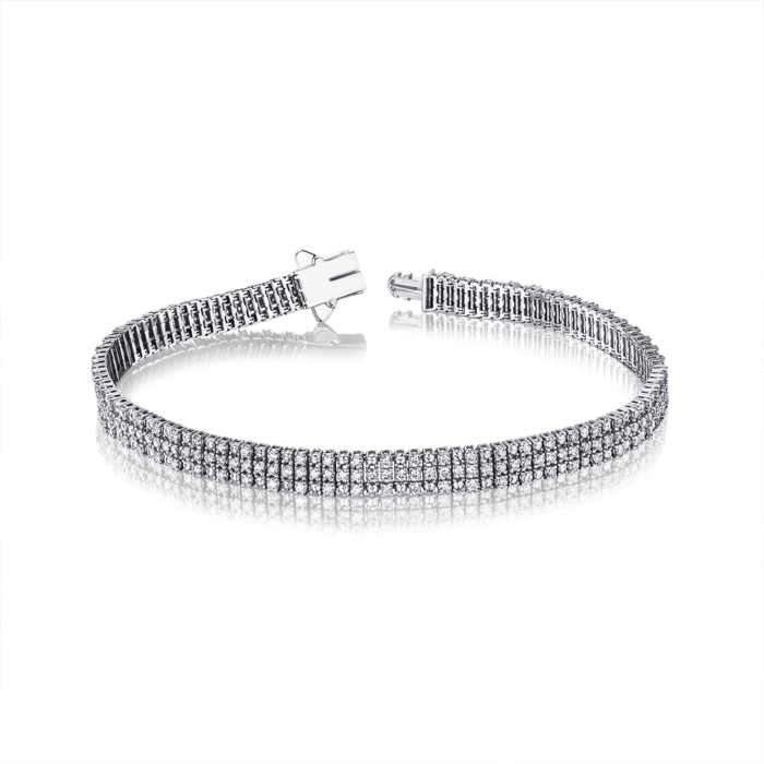 Золотий браслет з діамантами P-SY03030-B/02/8582