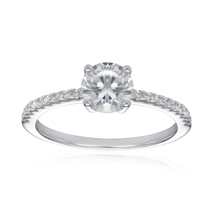 Серебряное кольцо. Артикул PA04164-R/12/1