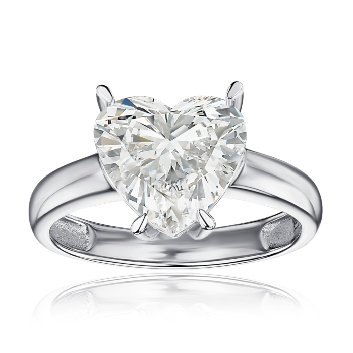 Золота каблучка з екодіамантом. Артикул 16264-L/02/1/11952