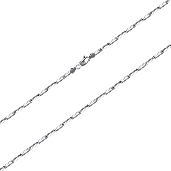 Срібний ланцюжок. Артикул PAPER D/C-1-L/12