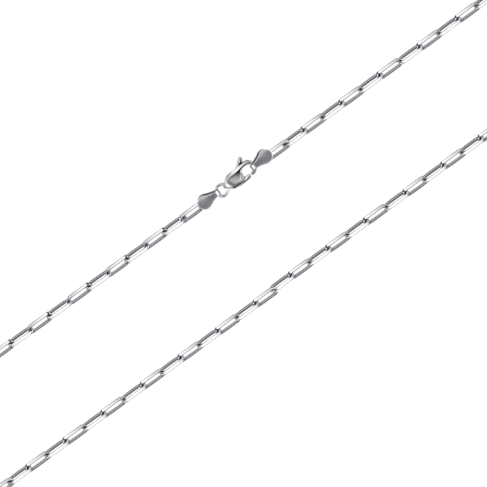 Срібний ланцюжок. Артикул PAPER D/C-L/12