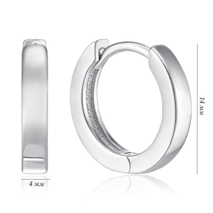 Срібні сережки. Артикул PB01831-E/12