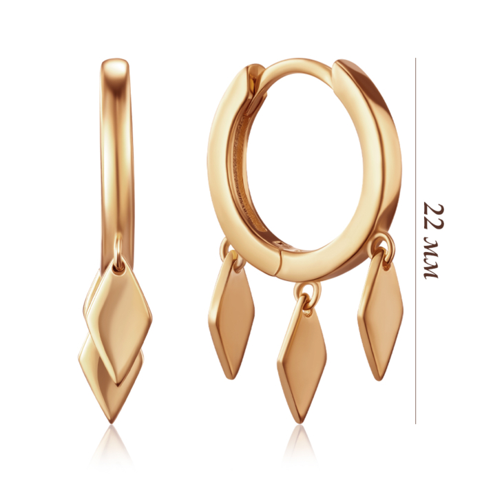 Серебряные серьги. Артикул PDE02705-E/20