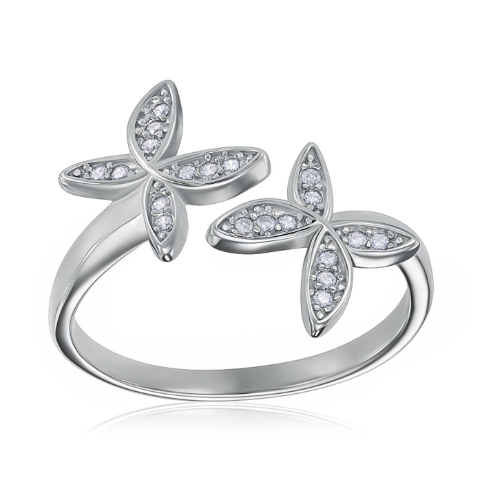 Срібна каблучка. Артикул pdr10128-R/12/1