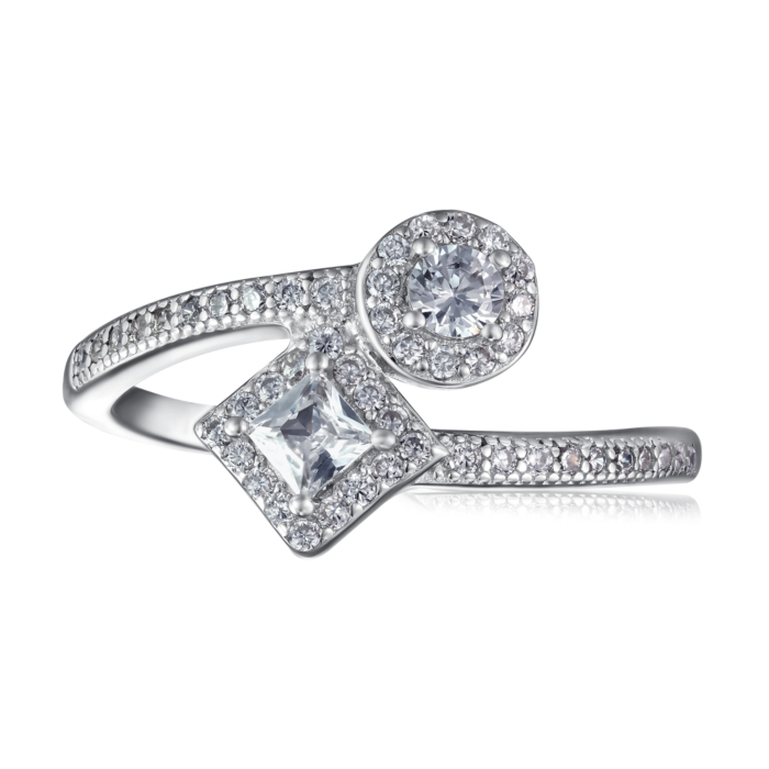 Срібна каблучка. Артикул PDR10192-R/12/1