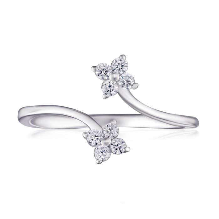 Серебряное кольцо. Артикул PDR10218-R/12/1