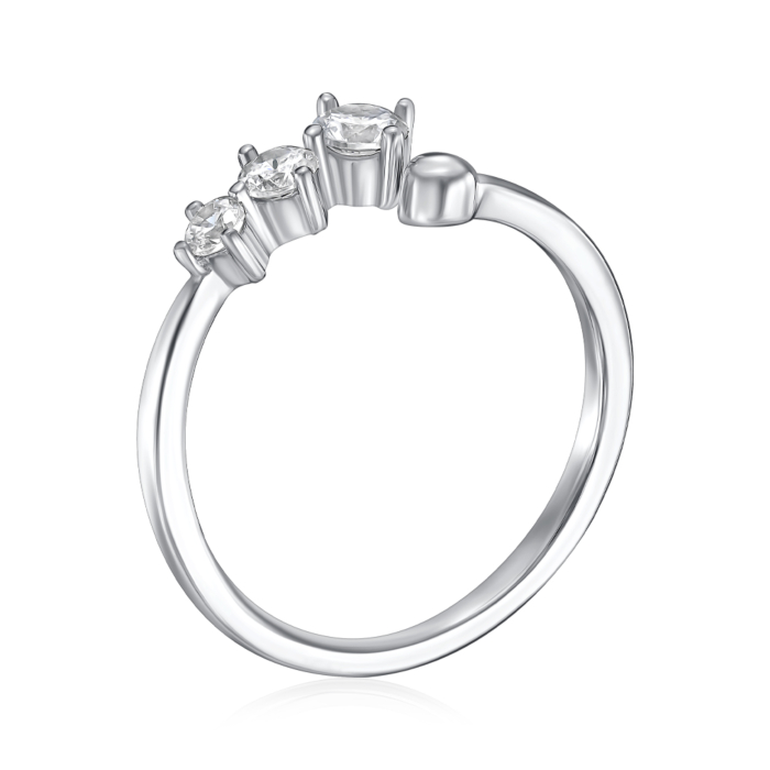 Срібна каблучка. Артикул PDR10261-R/12/1