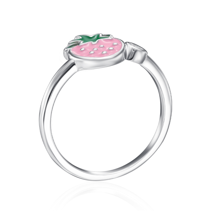 Серебряное кольцо с эмалью. Артикул PDR20380-R/12/21097