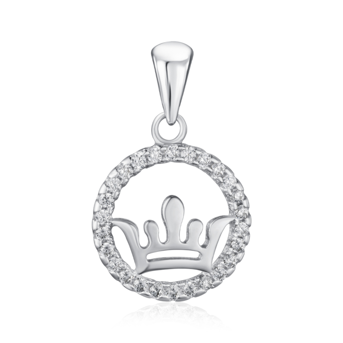 Срібна підвіска. Артикул PE40155-P/12/1