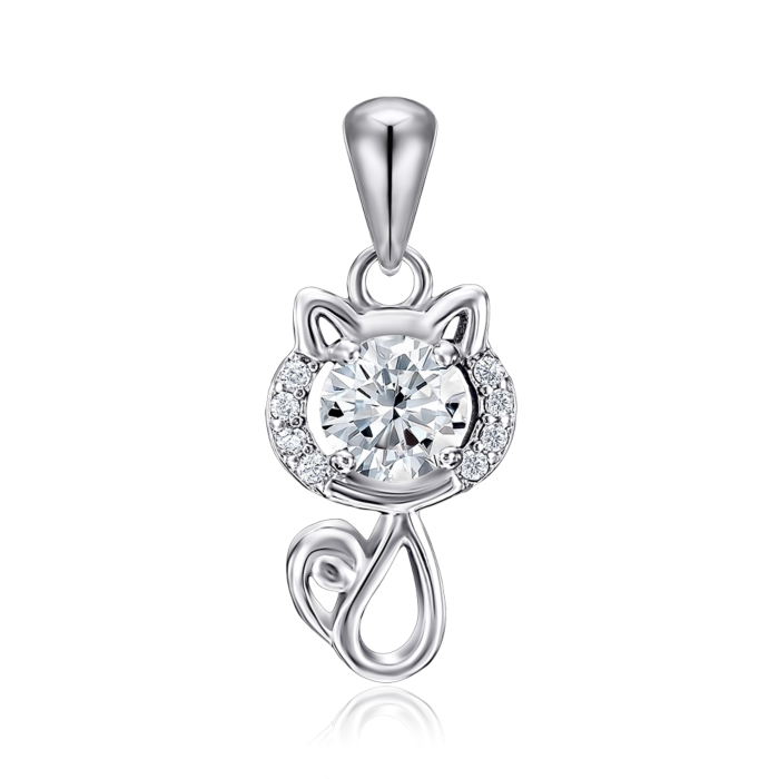 Срібна підвіска. Артикул PE40731-P/12/1