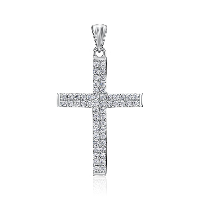Срібний хрестик. Артикул PG00237-P/12/1
