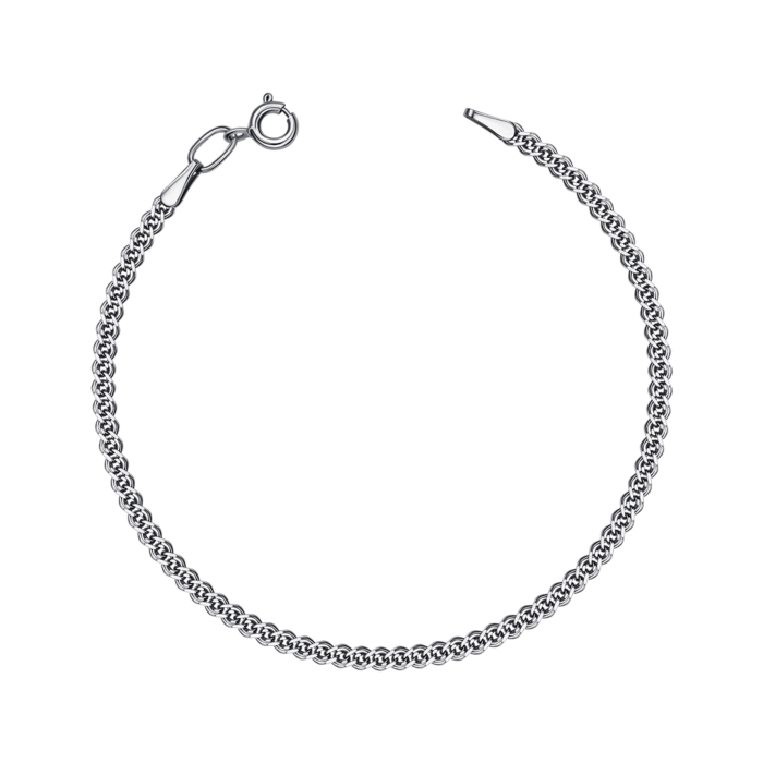 Серебряный браслет без вставки 36514-B/12