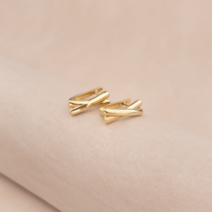 Золоті сережки F-384-E/03