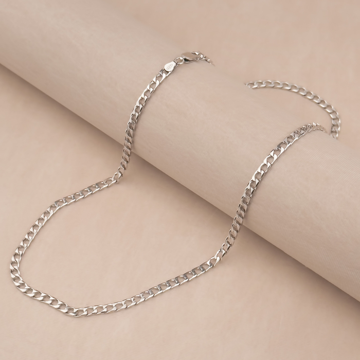 Срібний ланцюжок Гурмет 828Р 2/55