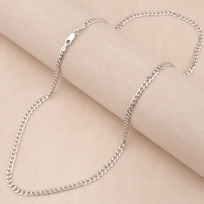 Срібний ланцюжок Гурмет 804Р 6/55