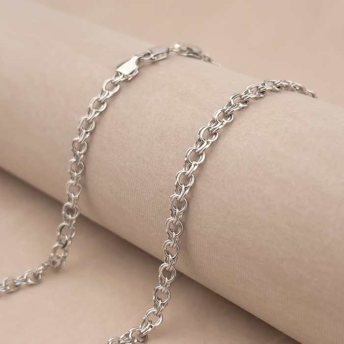 Серебряная цепочка ROLODPPFLDC060 Rod-L/12