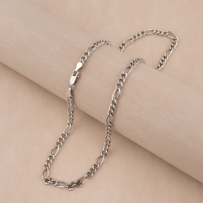 Срібний ланцюжок Фігаро 809Р 8/60