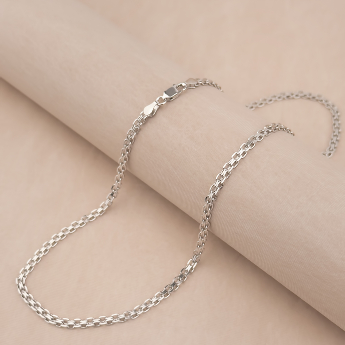 Срібний ланцюжок Якір BSK 065 Rod-L/12