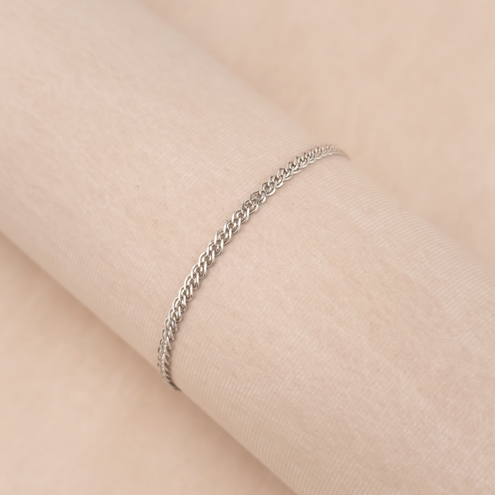 Серебряный браслет без вставки 36514-B/12