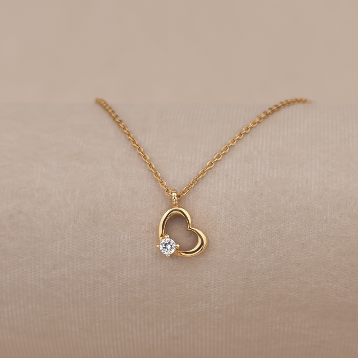 Золотое колье P-404-К/01/1