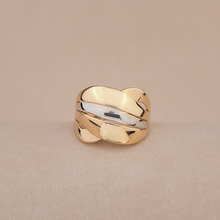 Золота каблучка без вставки G-4036-R/01