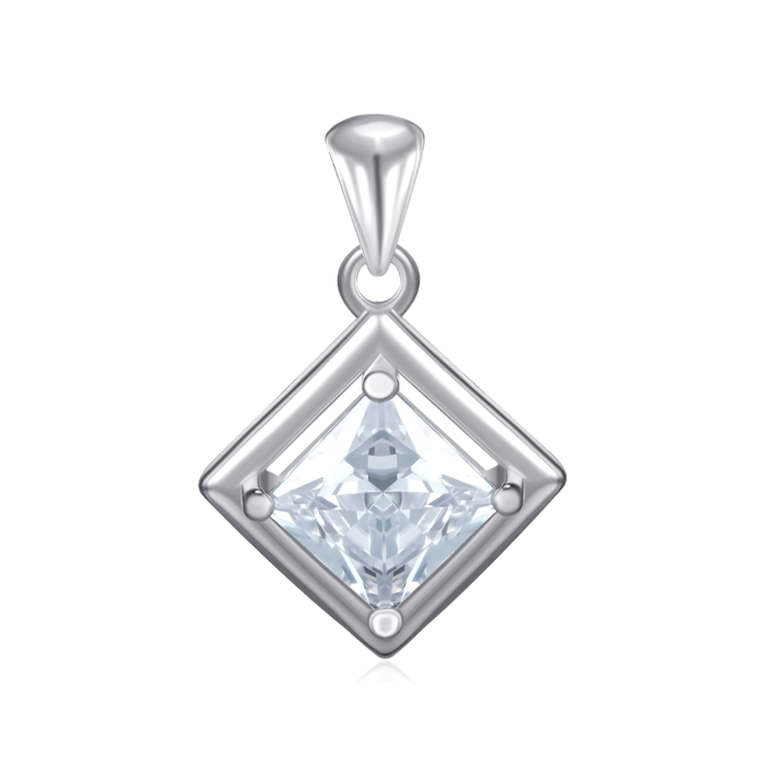 Срібна підвіска. Артикул PS00291-P/12/1