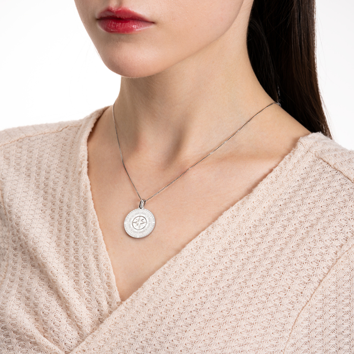 Срібна підвіска. Артикул PTGXX000053-P/12