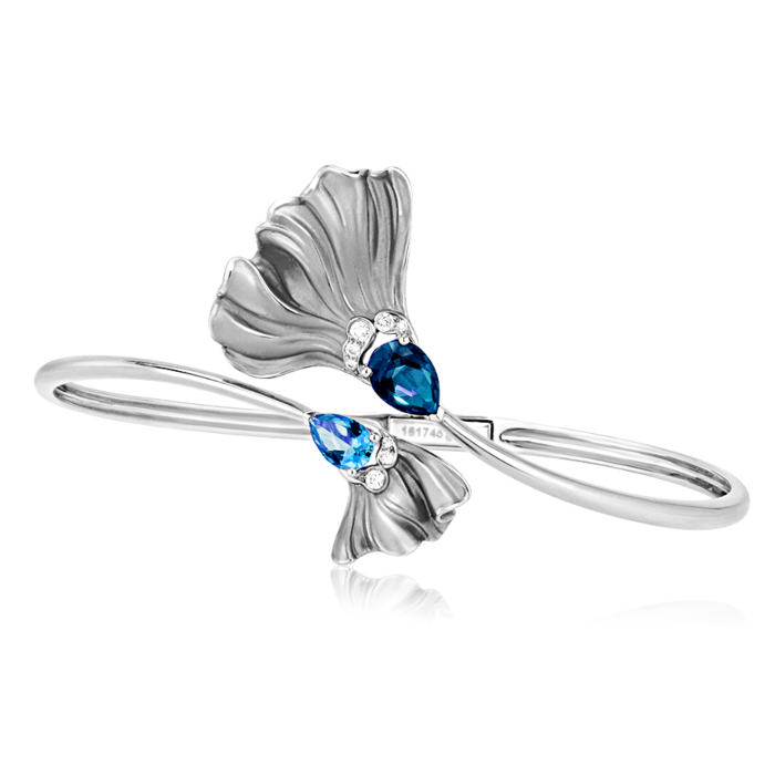 Браслет из белого золота Magerit с топазами и бриллиантами 2059.2-B/04/10918