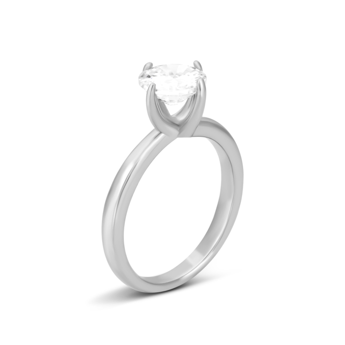 Серебряное кольцо с фианитом. Артикул UG5R36559-W