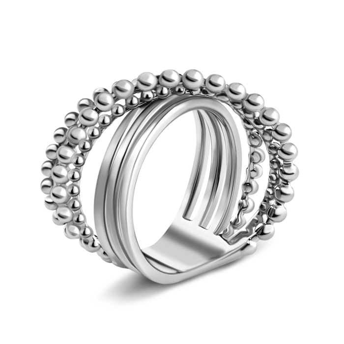 Срібна каблучка. Артикул UG5R37701