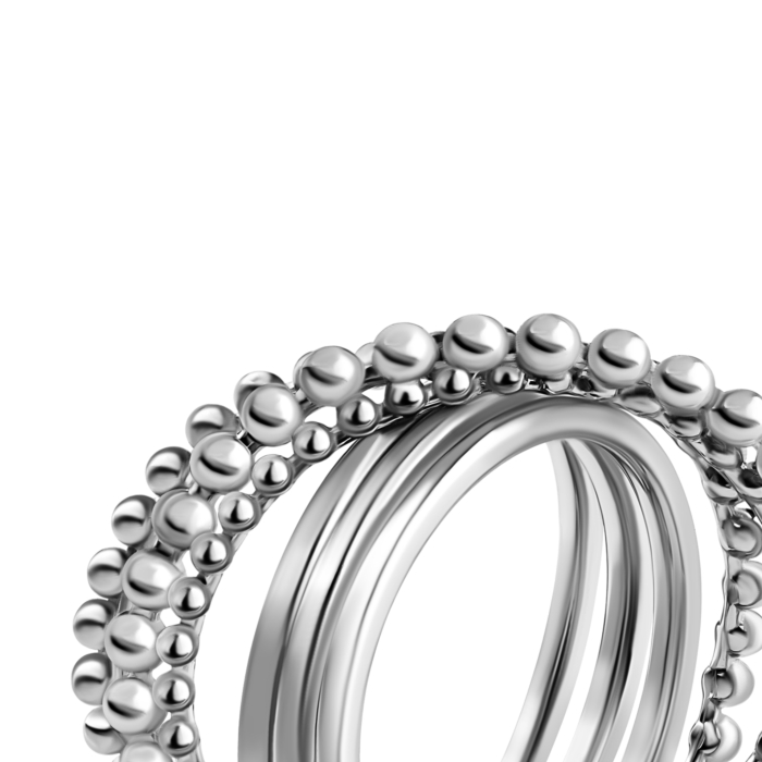 Срібна каблучка. Артикул UG5R37701