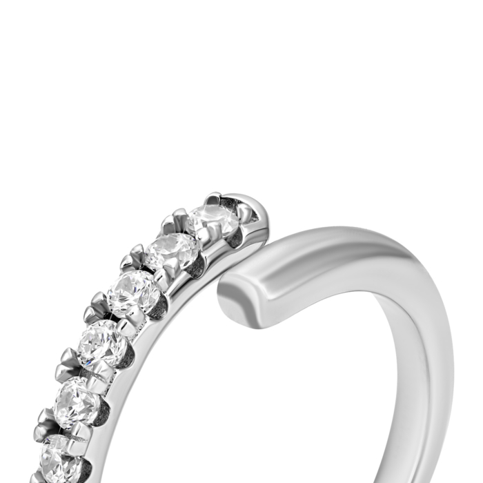 Серебряное кольцо с фианитами. Артикул UG5R38283-W