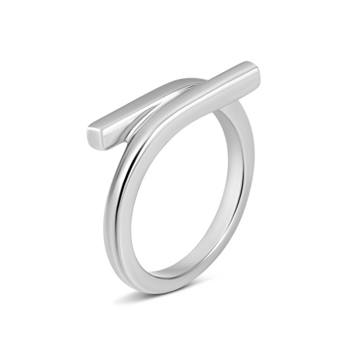 Срібна каблучка. Артикул UG5R38466-W