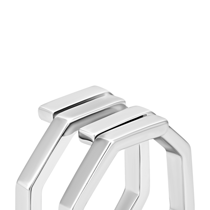 Серебряное кольцо. Артикул UG5R38658-BW