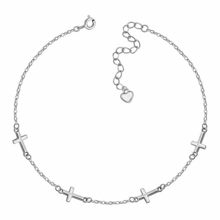 Серебряный браслет на ногу. Артикул UG5RB01183-A