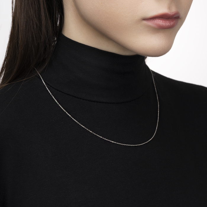 Серебряная цепочка. Артикул RBD030 Rod-L/12