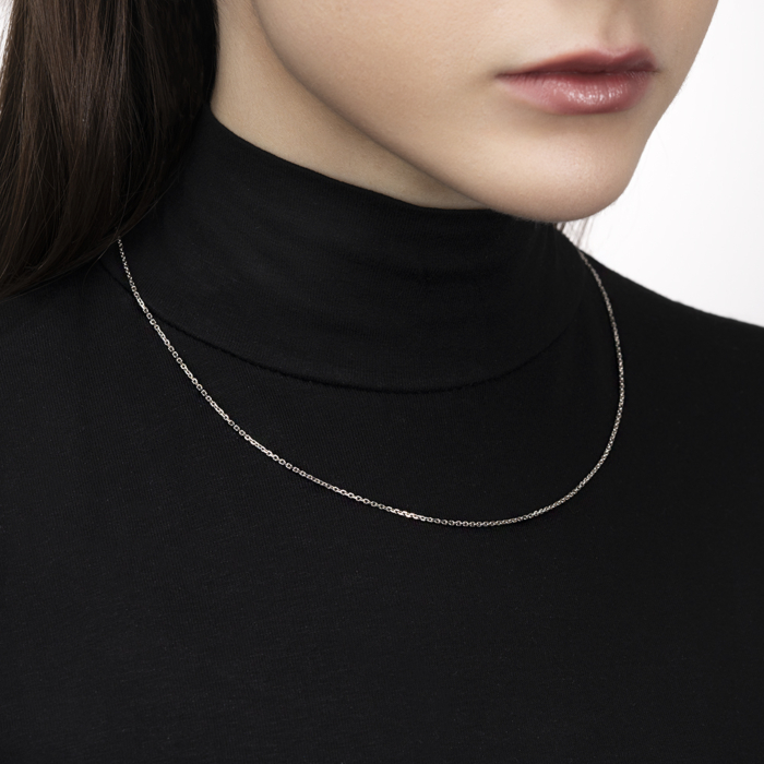 Серебряная цепочка. Артикул RBD 034 Rod-L/12