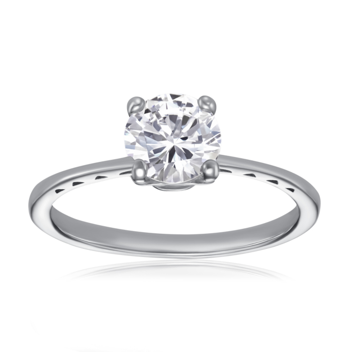 Серебряное кольцо. Артикул RI38758-R/12/1