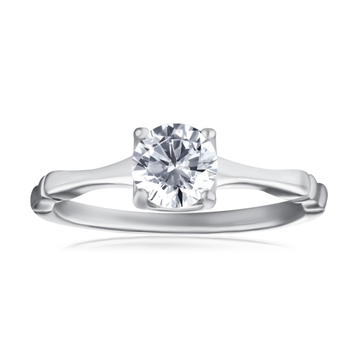 Срібна каблучка. Артикул RI39013-R/12/1