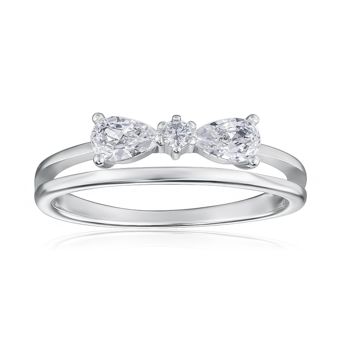 Срібна каблучка. Артикул RI39095-R/12/1