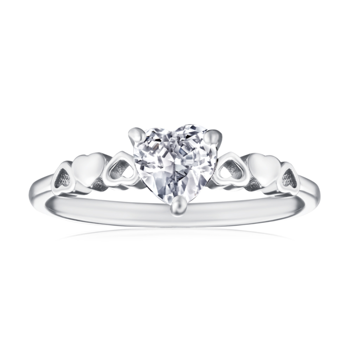 Серебряное кольцо. Артикул RI39446-R/12/1