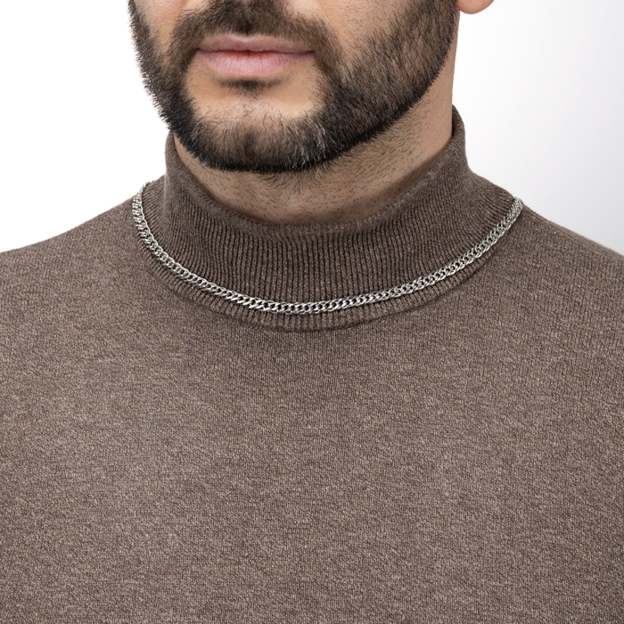 Срібний ланцюжок. Артикул RMB E 100 Rod-L/12