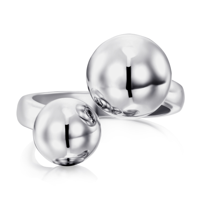 Серебряное кольцо без вставки. Артикул RPB006-R/12