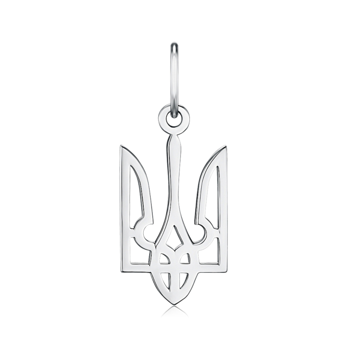 Срібна підвіска без вставки S-992-1-P